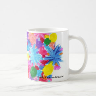 Godisen bevattnar Autismkonstnären Kaffemugg