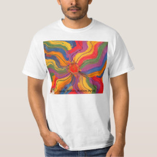 Godisen bevattnar Autismkonstnären Tee Shirt