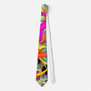 Godisen färgar Fractaltien Slips