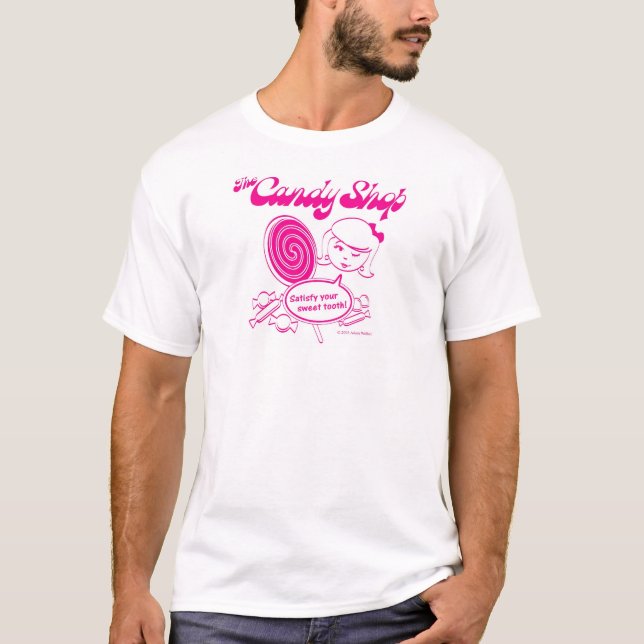 godisen shoppar t-shirt (Framsida)