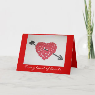 Godishjärtavalentin kort för dag