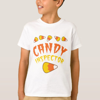 GODISINSPEKTÖR Halloween design med candy corn Tee Shirt