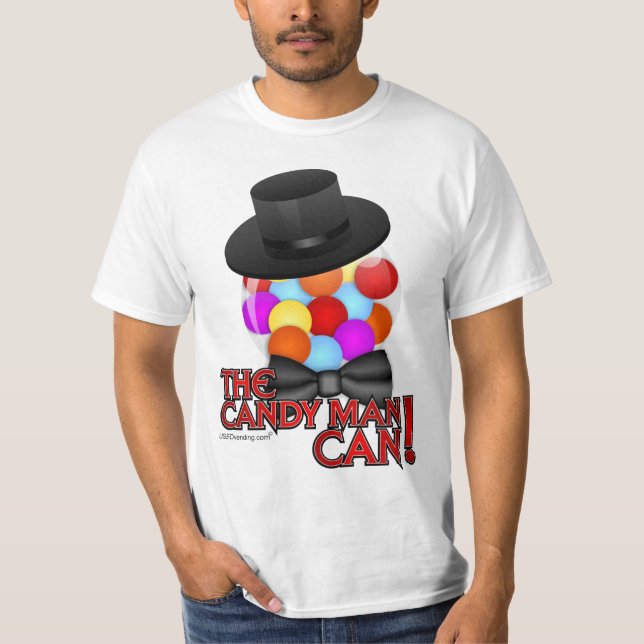Godismanen kan - den flott Gumball maskinen Tee Shirt (Framsida)