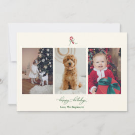 Godisrandfotohögtidskort Julkort