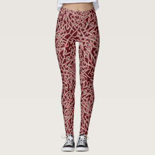 Godisrandmönstrade Leggings