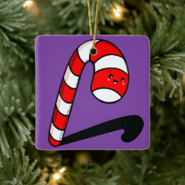 🎄 Godisstav julgransprydnad Keramik