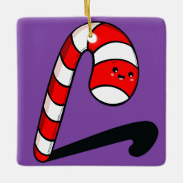 🎄 Godisstav julgransprydnad Keramik