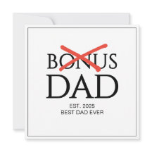 Godkänd BONUS PAPPAN Established Fars Dag