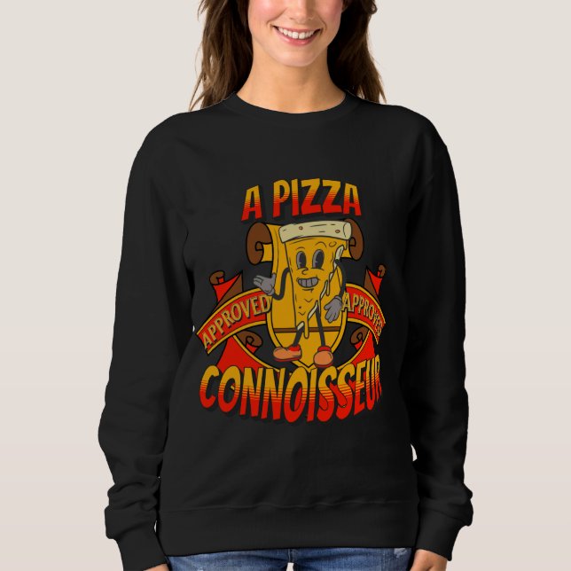 Godkänd, en gåva från Pizza Connoisseur, Eleganten T Shirt (Framsida)