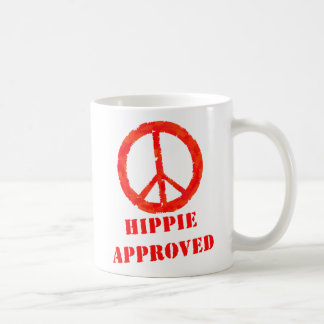 Godkänd Hippie Kaffemugg