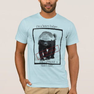 godkänd honey badger tee