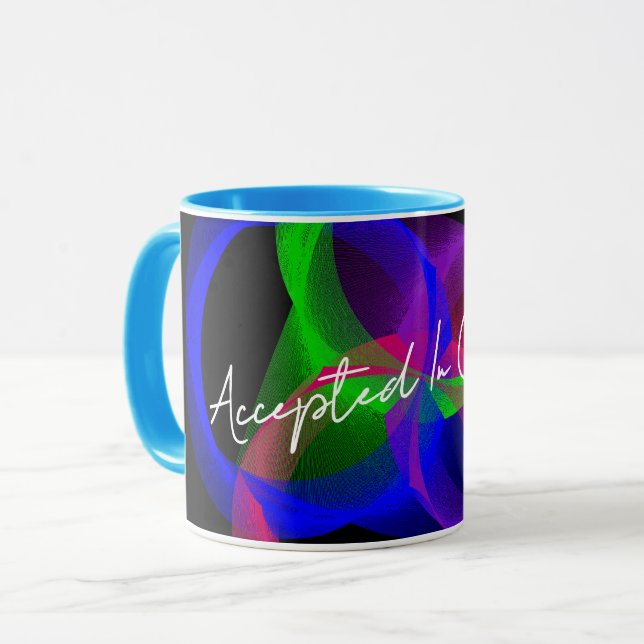 Godkänd i Kristus Coffee Mugg (Framsida vänster)