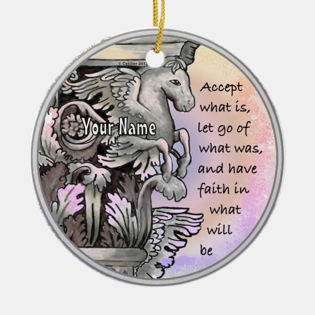 Godkänd Julgransprydnad Keramik (Framsidan)