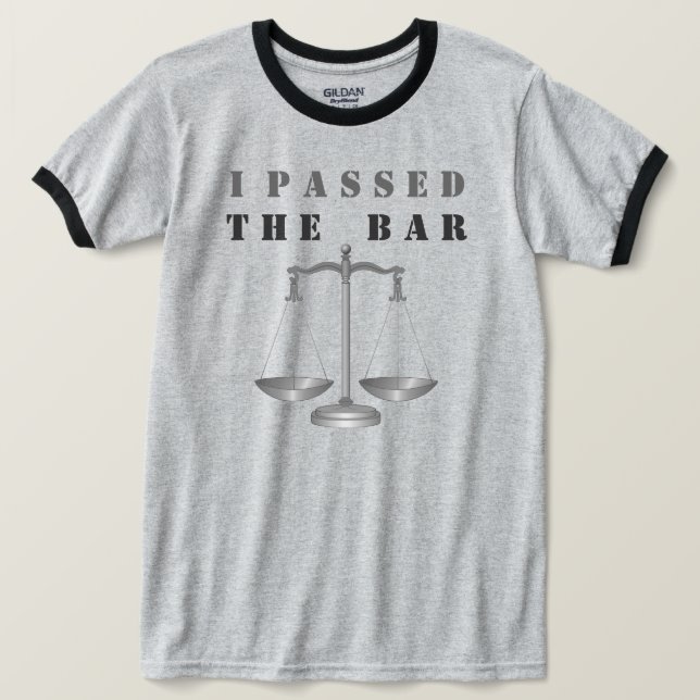 Godkänd på Bar T Shirt (Design framsida)