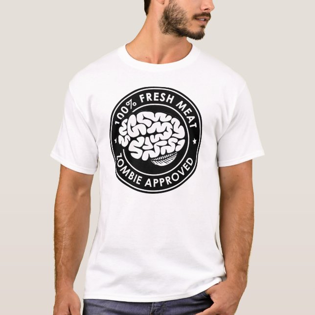 Godkänd Zombie T Shirt (Framsida)