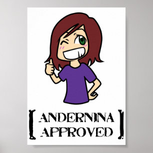 Godkända Andernina Poster
