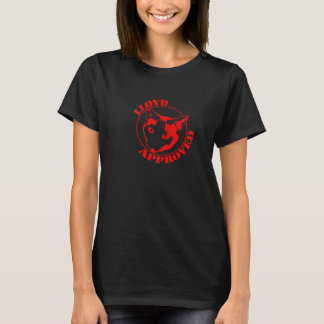 Godkända Lloyd - kvinna T-tröja (svarten) Tee Shirt