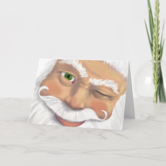 Godkända Santa - GcH Helgkort (Framsida)