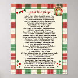 Godkänn Dikt julspelssignatur Poster