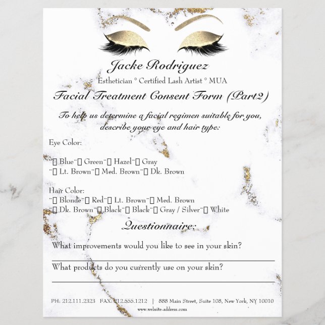 Godkännande av ansiktsbehandling från märkning Del Reklamblad (Framsidan)