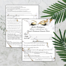 Godkännande av ansiktsbehandling från märkning Del Reklamblad