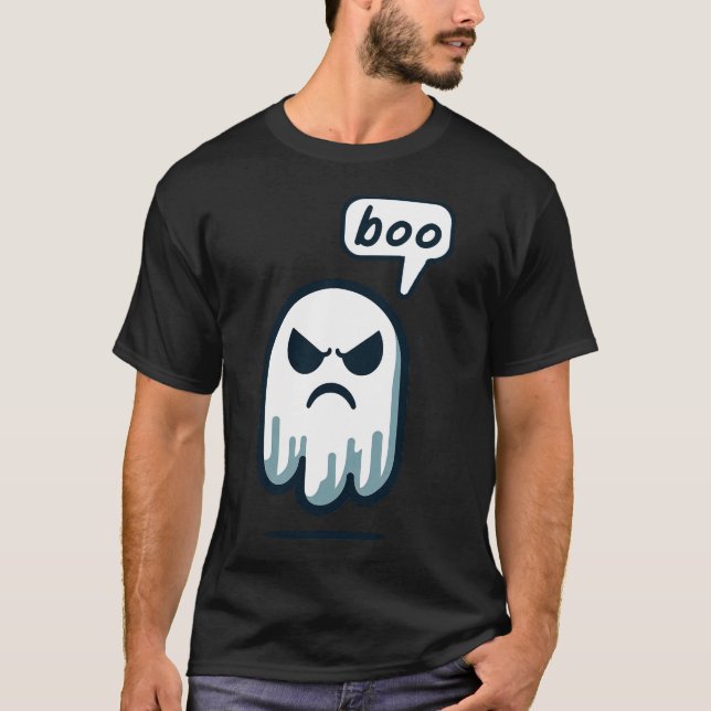 Godkännande av Ghost: Boo! T Shirt (Framsida)
