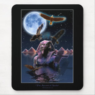 GODKÄNNANDE AV SOULS Egyptian Mousepad Musmatta
