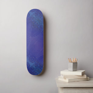 Godkännande   Blue Indigo Violet Boho Medallions Mini Skateboard Bräda 18,5 Cm