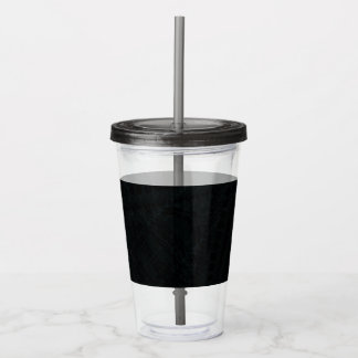Godkännande | Mörk Geometric Struktur Take Away Mugg
