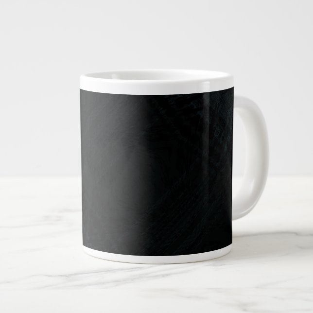 Godkännande | Mörk Shibori Struktur Jumbo Mugg (Framsida höger)