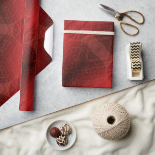 Godkännande Red Meditation Medallions Presentpapper