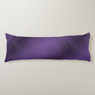 Godkännande Violet Eclectic Boho Mönster Kroppskudde