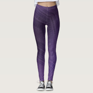 Godkännande Violet Eclectic Boho Mönster Leggings