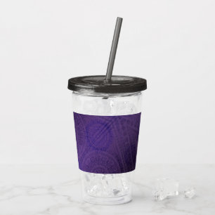 Godkännande Violet Meditation Medallions Take Away Mugg
