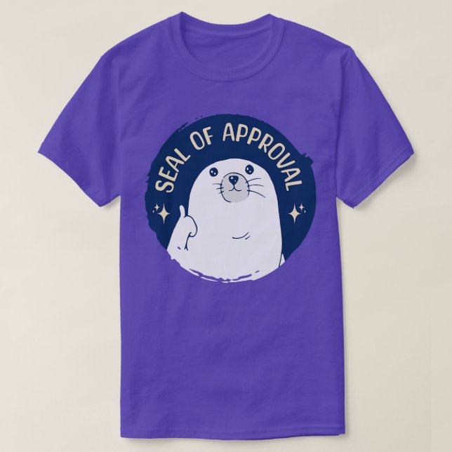 Godkännandeförsegling 1 t shirt (Design framsida)