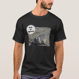 Godkännandeförsegling Elephant Seal Humous Photo T Shirt