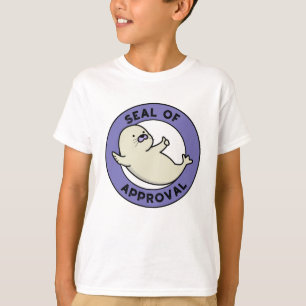 Godkännandeförsegling Funny Seal Pun T Shirt