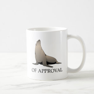 Godkännandeförsegling Kaffemugg