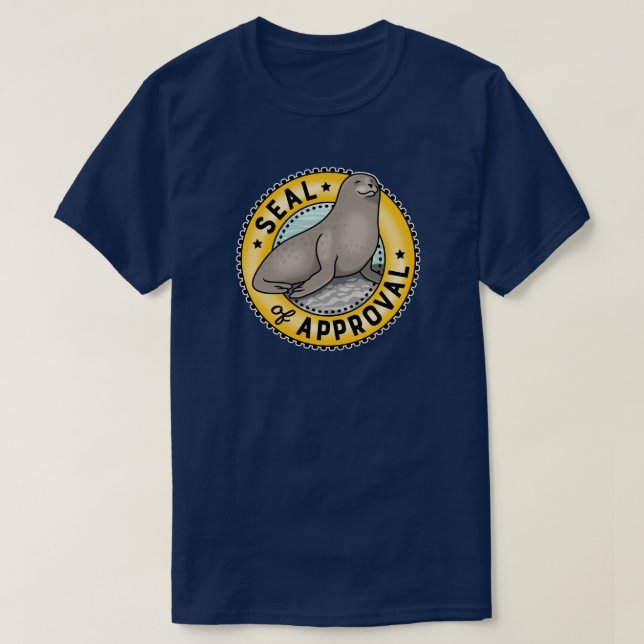 Godkännandeförsegling T Shirt (Design framsida)