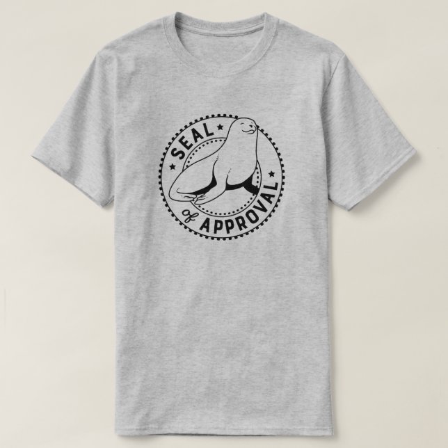 Godkännandeförsegling T Shirt (Design framsida)