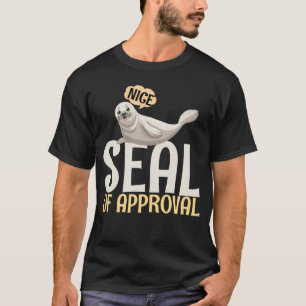 Godkännandeoffrets försegling t shirt