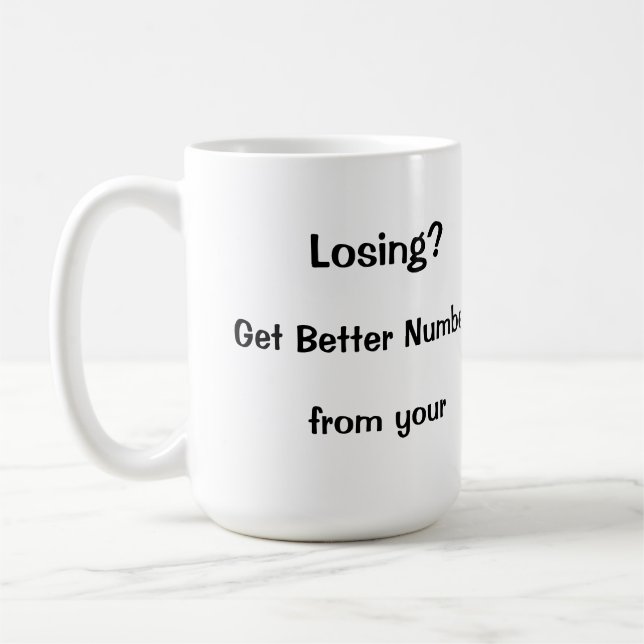 Godkännandestatistiksystem Kaffemugg (Vänster)