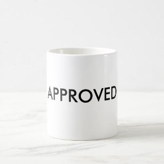 GODKÄNT KAFFEMUGG