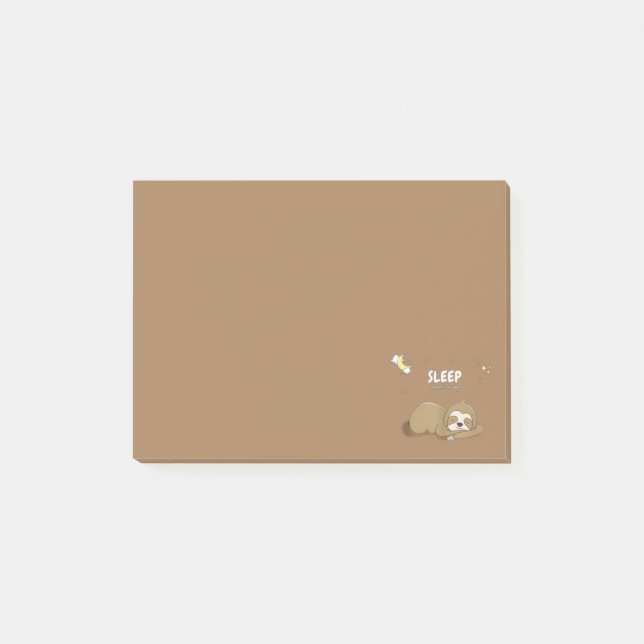 Godkänt viloläge - sovkläder - viloläge post-it block (Framsida)