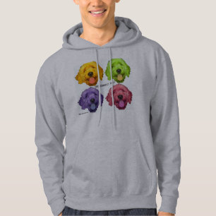 Godlendoodles härskar sweatshirt med luva