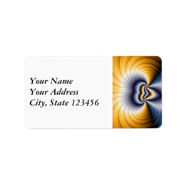 Godless - Fractal Adressetikett (Framsidan)