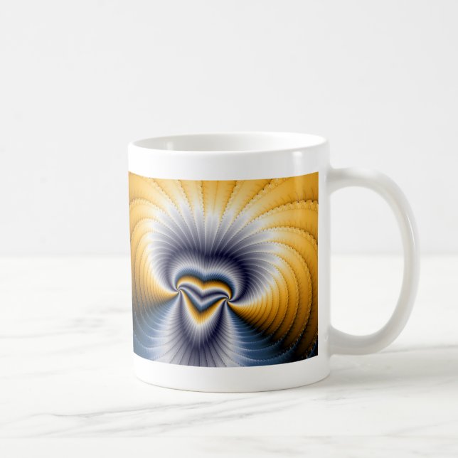 Godless - Fractal Kaffemugg (Höger)