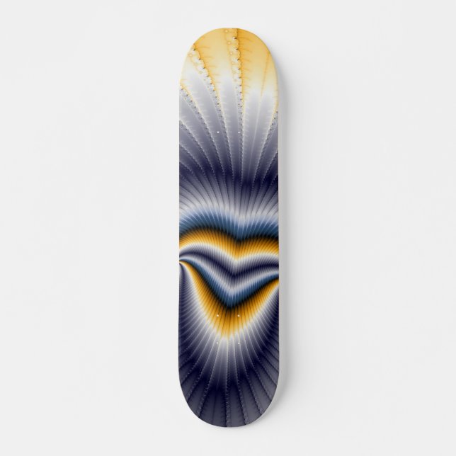 Godless - Fractal Skateboard Bräda 20,5 Cm (Framsida)