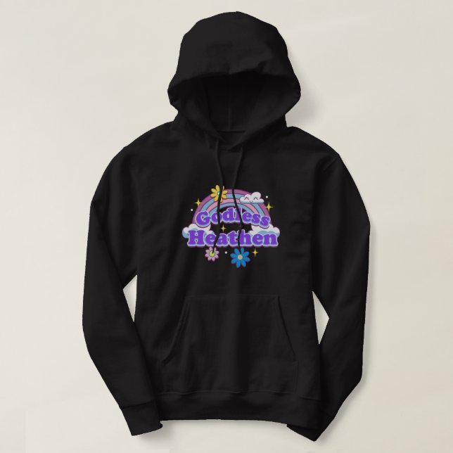 Godless Heathen 1 Hoodie (Design framsida)