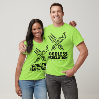 Godless Rebelution baseball shirt T-shirt
